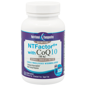 NTFactor® with CoQ10 Chewable Wafer Chocolate 30 Wafers