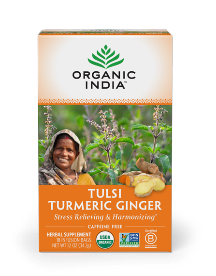 Tulsi Turmeric Ginger 18 Bags