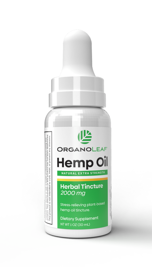 Hemp Oil Tincture 2000 mg 1 oz