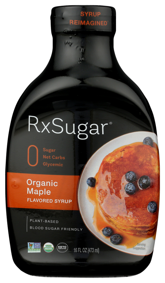 RxSugar® Organic Maple Syrup 16 fl oz