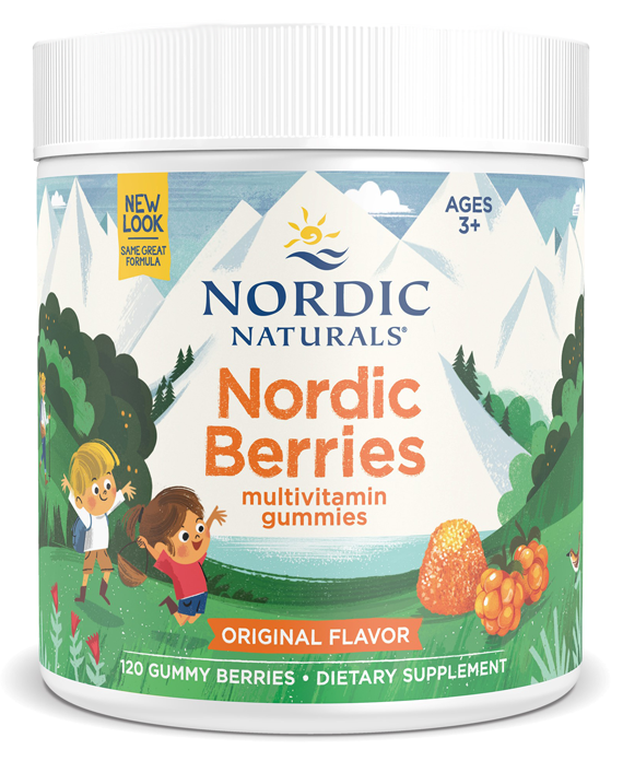 Nordic Berries Original Flavor 120 Gummy Berries