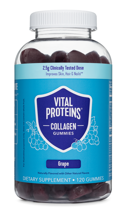 Collagen Gummies Grape 120 Gummies