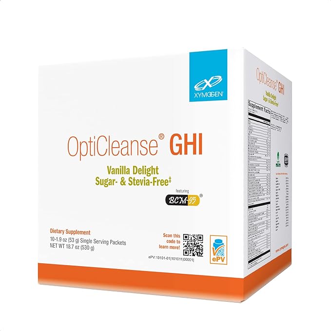 OptiCleanse® GHI Vanilla Delight Sugar- & Stevia-Free 10 Servings